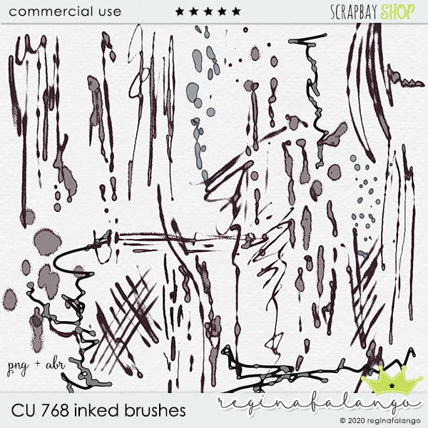 CU 768 INKED BRUSHES