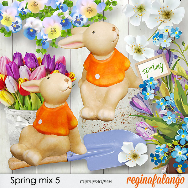 SPRING MIX 5 EASTER - Click Image to Close