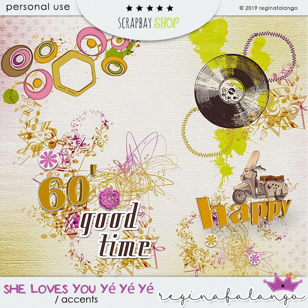 SHE LOVES YOU YE YE YE BUNDLE - Click Image to Close