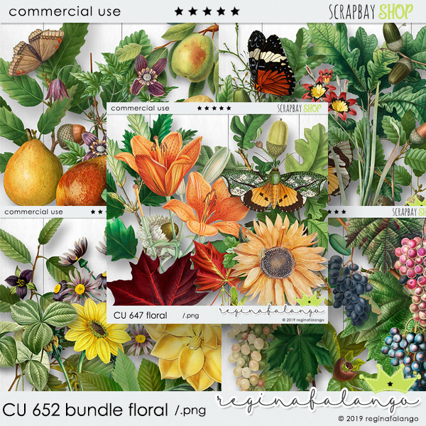 CU 652 FLORAL BUNDLE - Click Image to Close