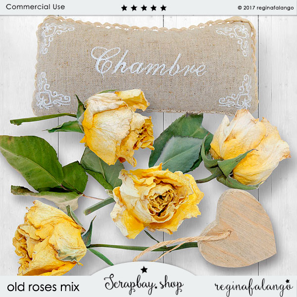 OLD ROSES MIX - Click Image to Close