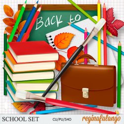 SCHOOL SET SCHOOL SET