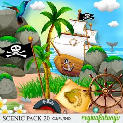 SCENIC PACK 20 PIRATE BAY SCENIC PACK 20 PIRATE BAY