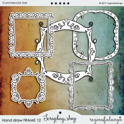 HAND DRAW FRAMES 12 HAND DRAW FRAMES 12
